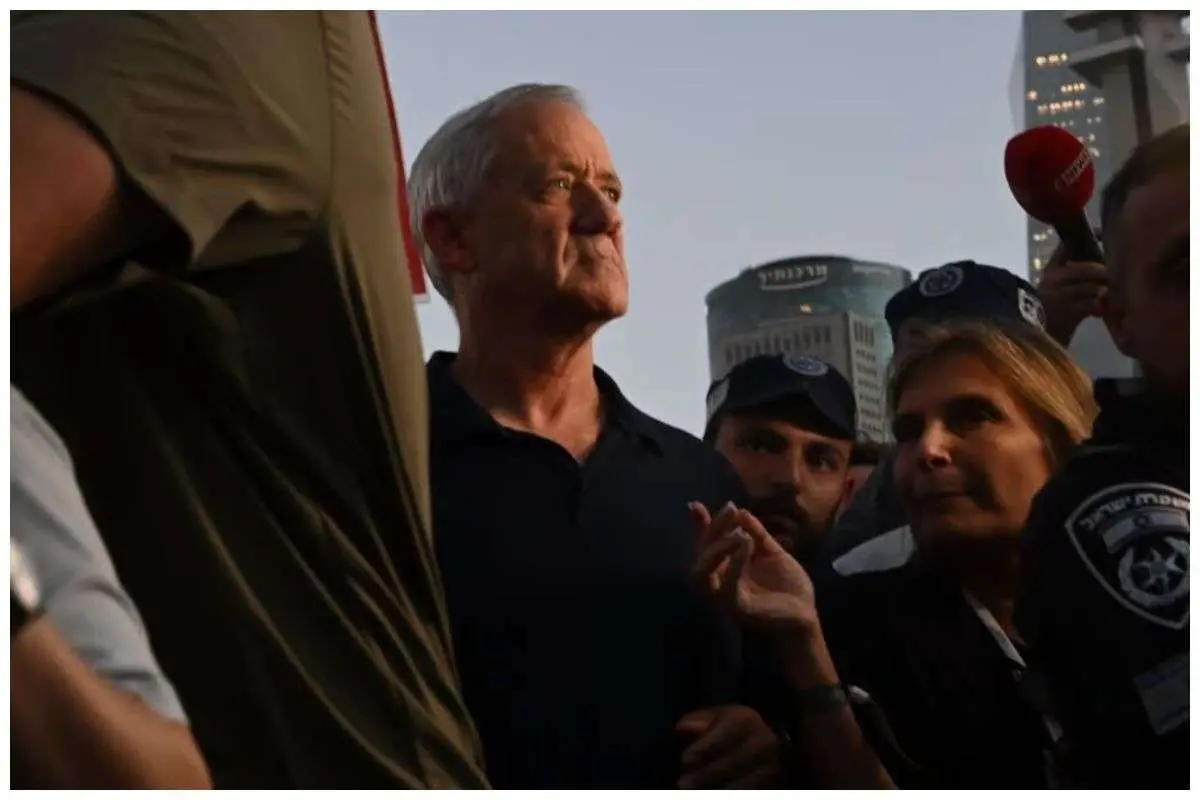 این سیاستمدار اسرائیلی منتظر سرنگونی نتانیاهو است