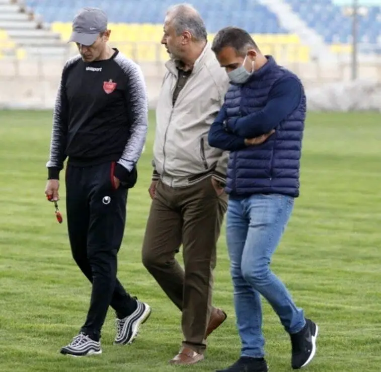 حضور غیرمنتظره گل‌محمدی در باشگاه پرسپولیس