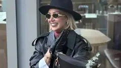  مینا مختاری با استایل بالیوودی و موهای کوتاه!/ عکس