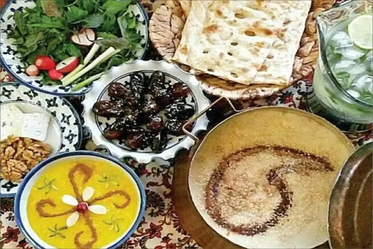 خوراکی های خوشمزه گیلانیها برای افطار و سحر