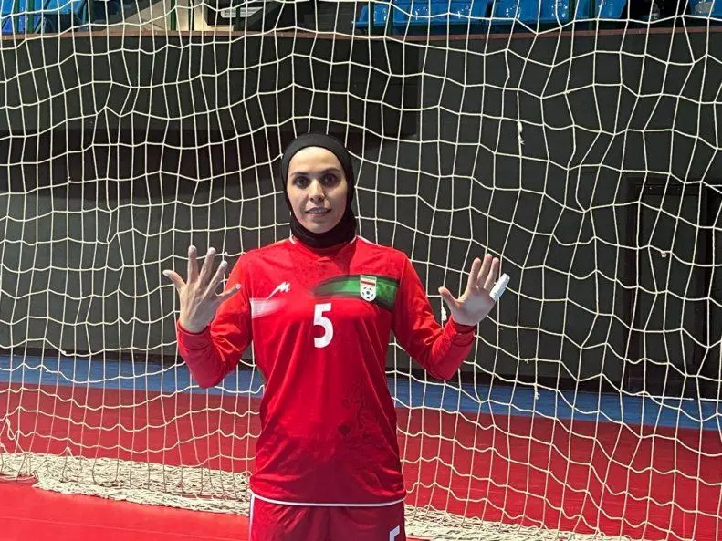تبریک ویژه فدراسیون فوتبال به خانم گل فوتسال ایران