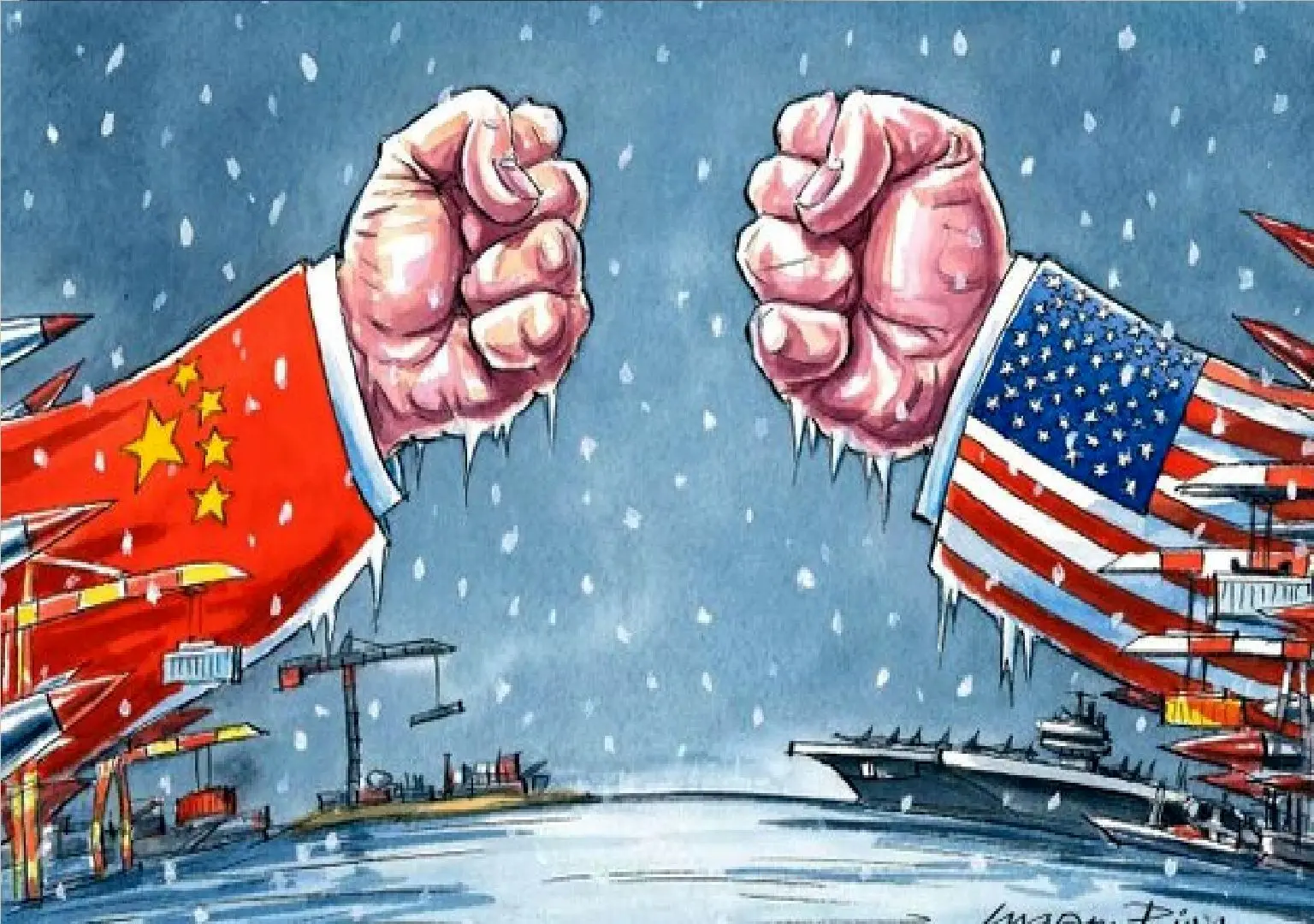 کیش چین به آمریکا در خاورمیانه