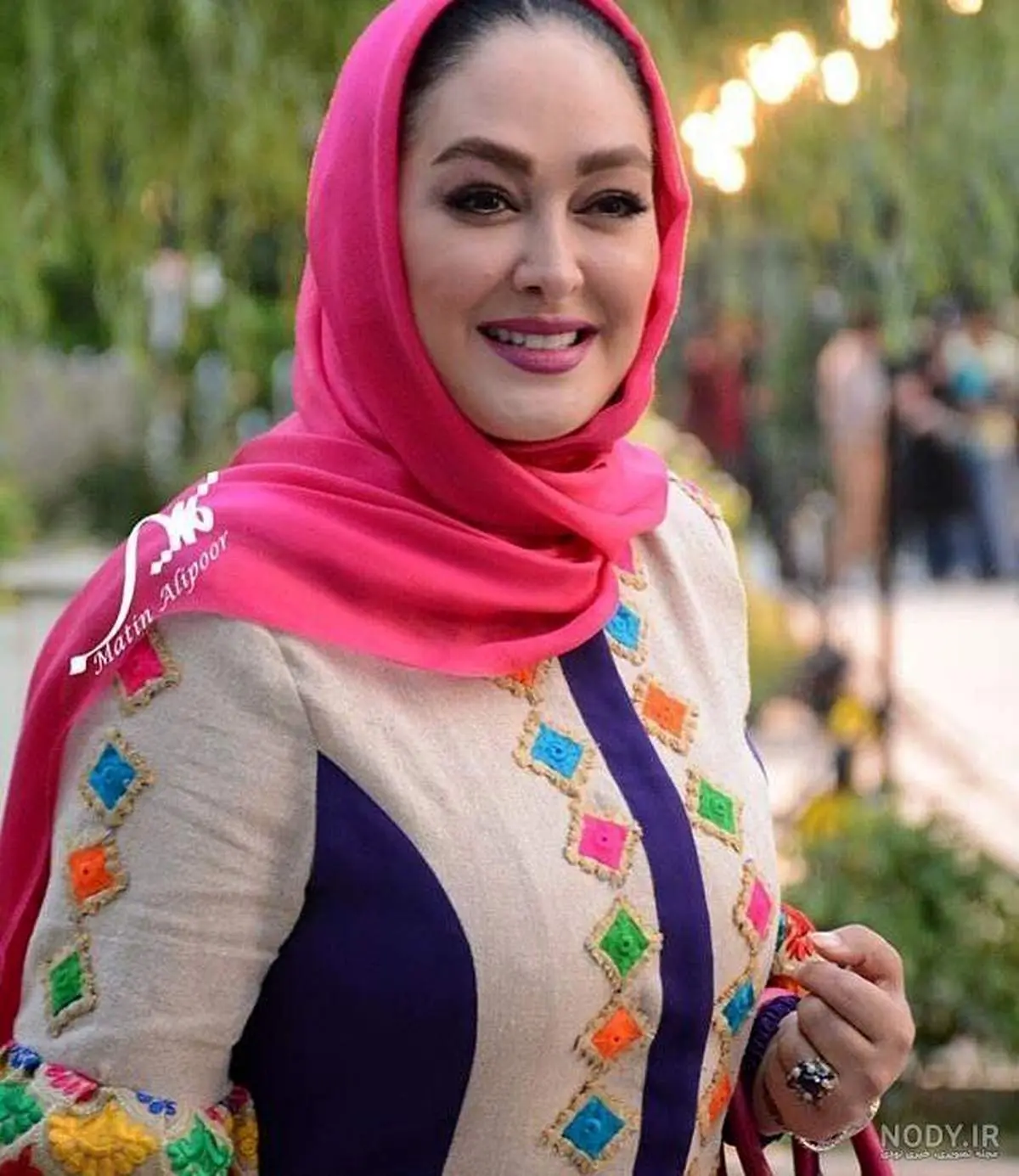 الهام حمیدی از سحر قریشی تقلید کرد!/ تصاویر جنجالی