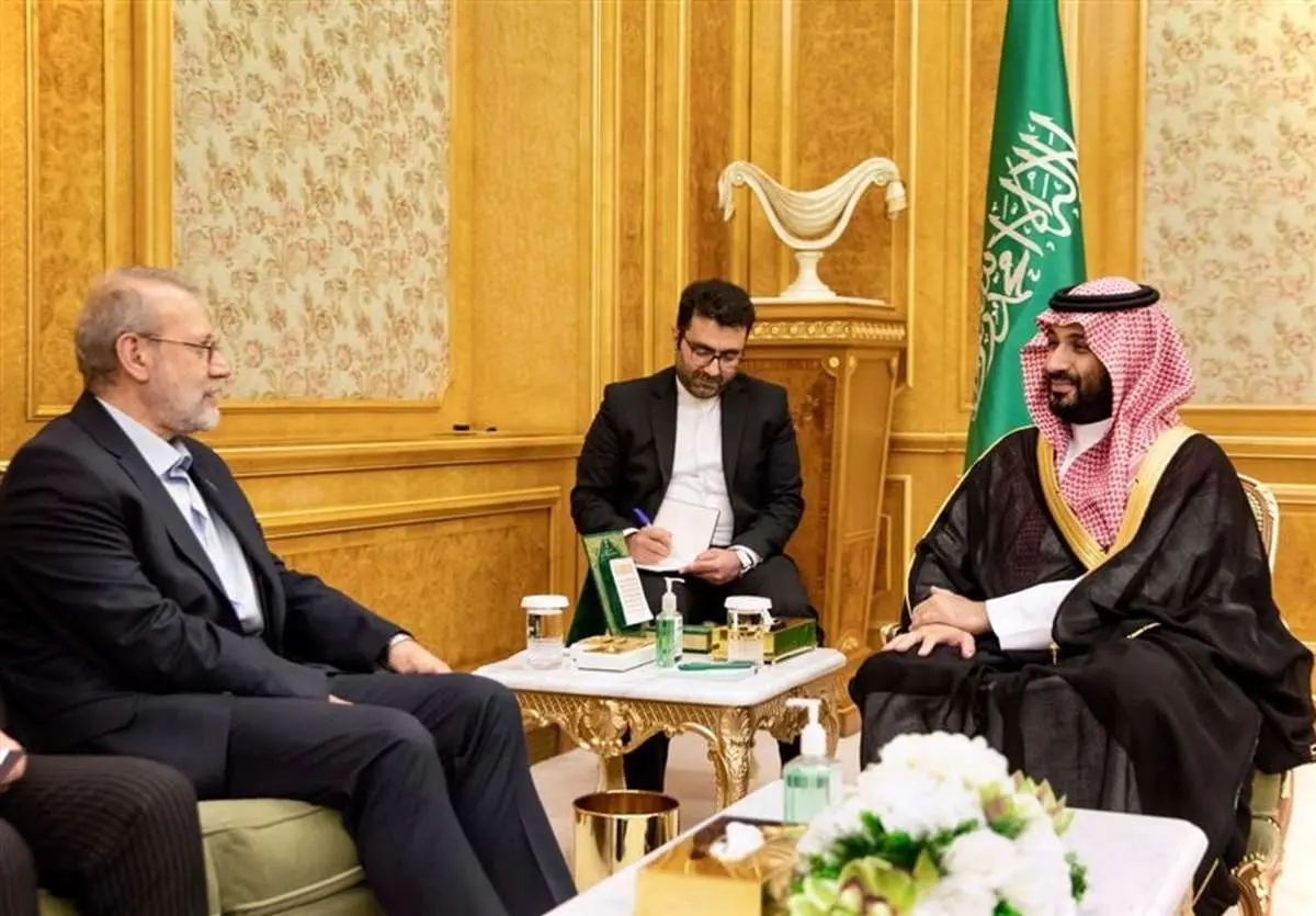جزئیات دیدار لاریجانی با بن سلمان 