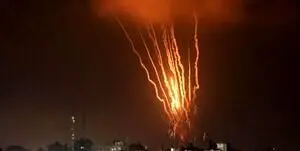 حمله موشکی گردان‌های قسام به تل‌آویو