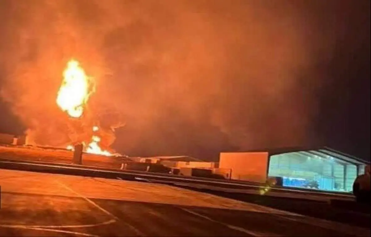 لحظه اصابت موشکهای سپاه پاسداران به مقر تروریستها در عراق/ فیلم