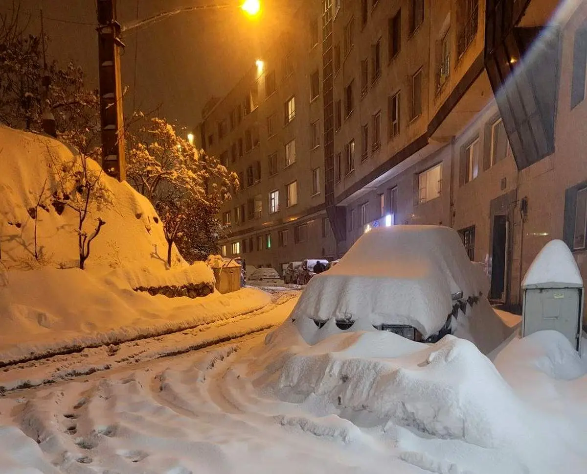 بارش شدید برف و کولاک فردا پنجشنبه ۲۵ بهمن در این مناطق