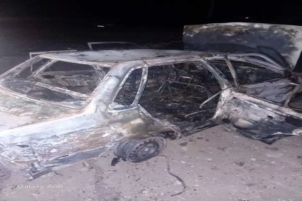 ۸ کشته و یک مصدوم در تصادف شدید وانت سوخت‌بر قاچاق با پژو و پراید/  عکس