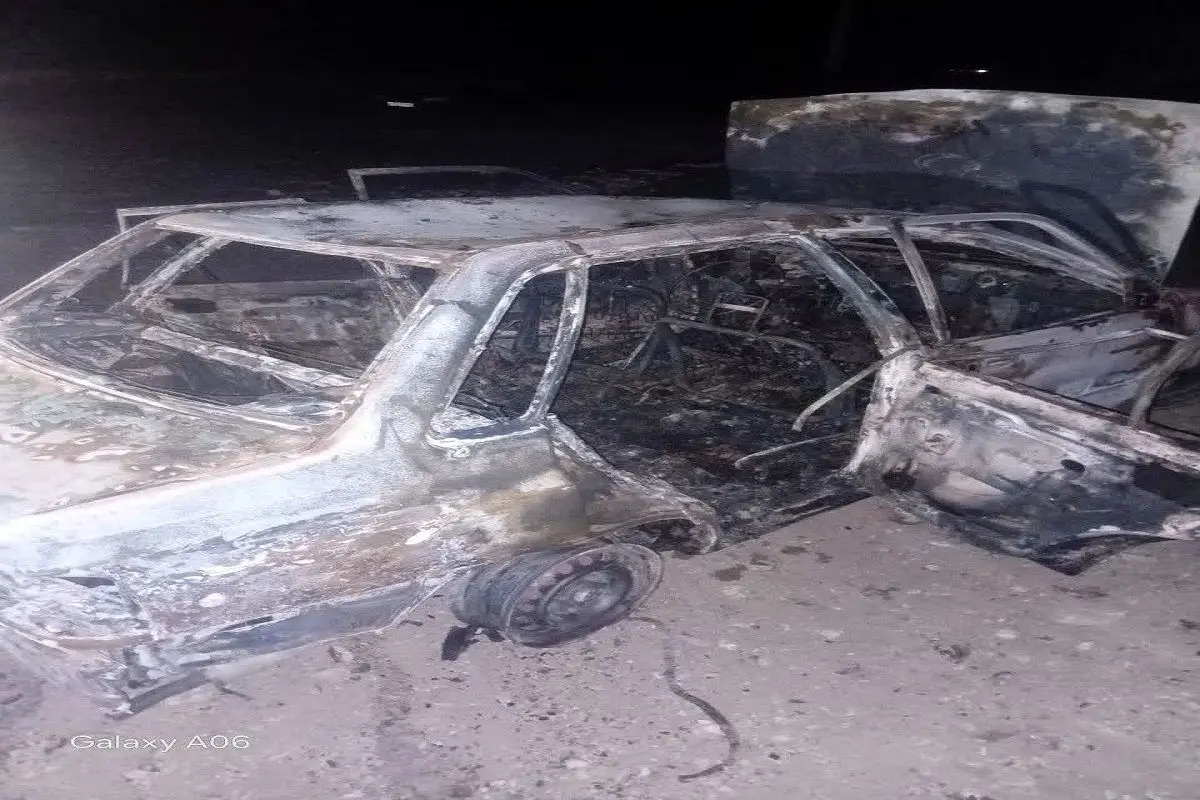 ۸ کشته و یک مصدوم در تصادف شدید وانت سوخت‌بر قاچاق با پژو و پراید/  عکس