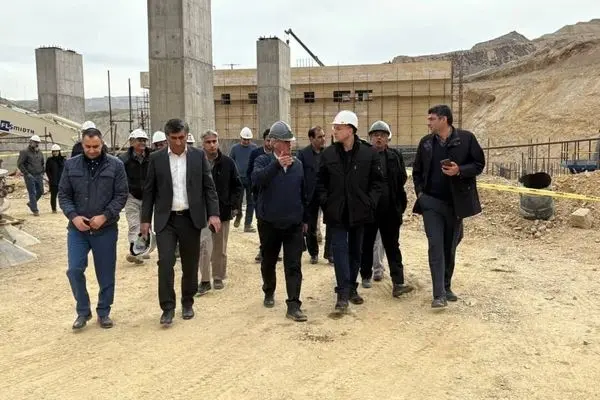 بازدید مدیرعامل شرکت ملی مس از اَبَرپروژه فازهای ۳ و ۴ تغلیظ مجتمع سرچشمه