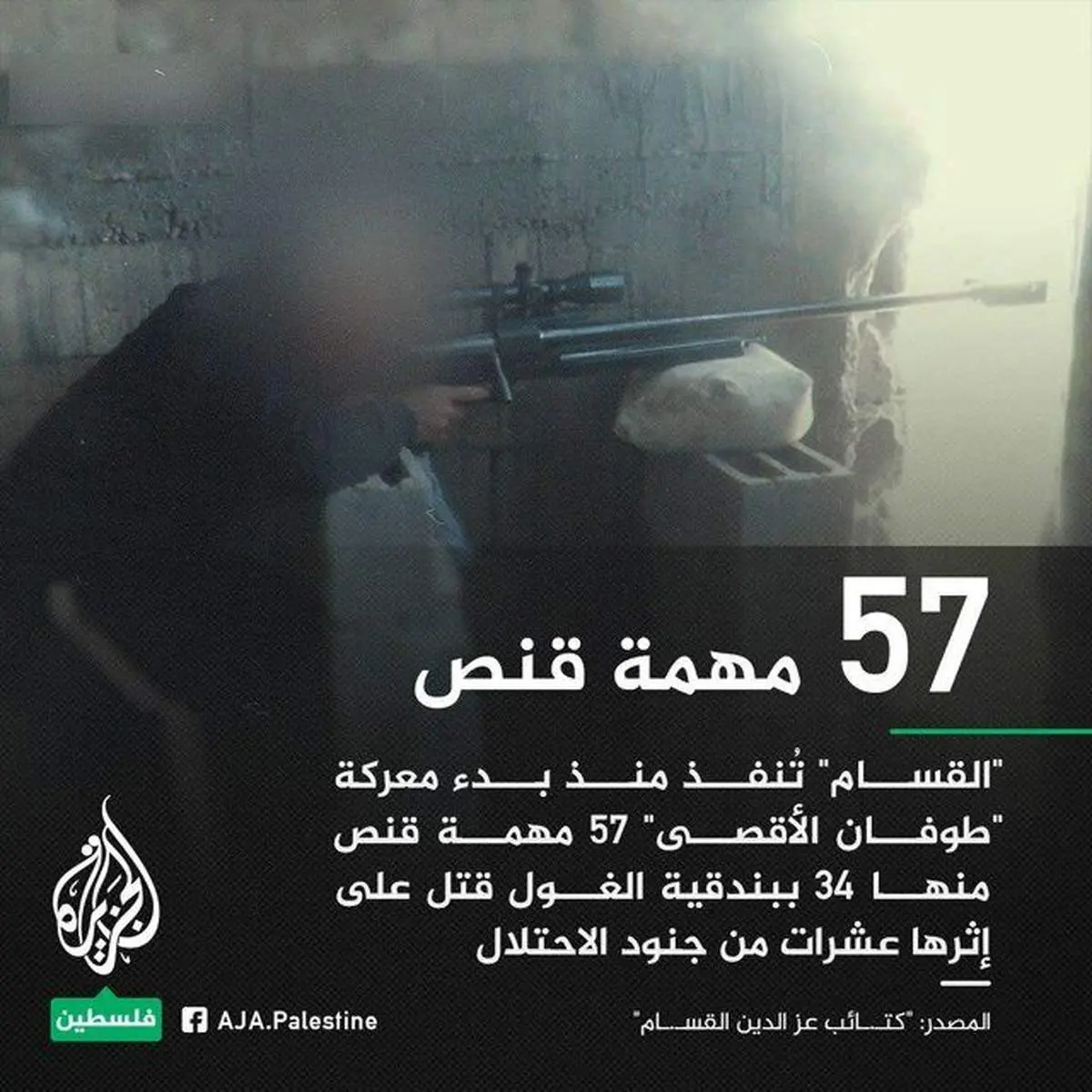 57عملیات تک‌تیراندازی قسام در نبرد طوفان الاقصی