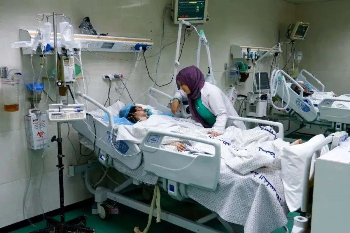 شهادت تمامی بیماران ICU بیمارستان شفای غزه 