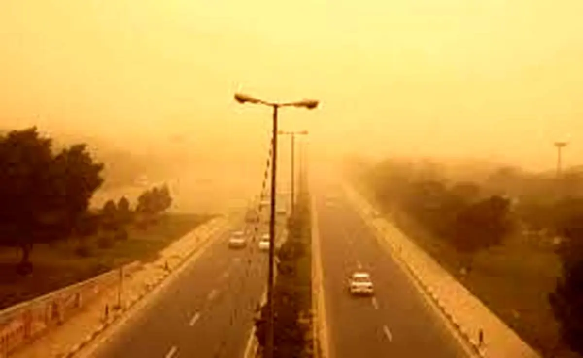 نفوذ گرد و غبار به کرمانشاه/ هشدار زرد هواشناسی صادر شد