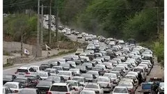 آزادراه تهران - کرج قفل شد