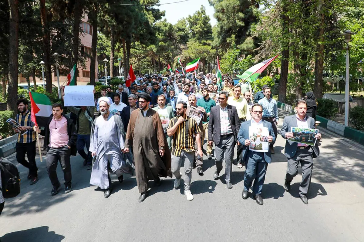 پای جنبش دانشجویی بر گلوی حامیان صهیونیست