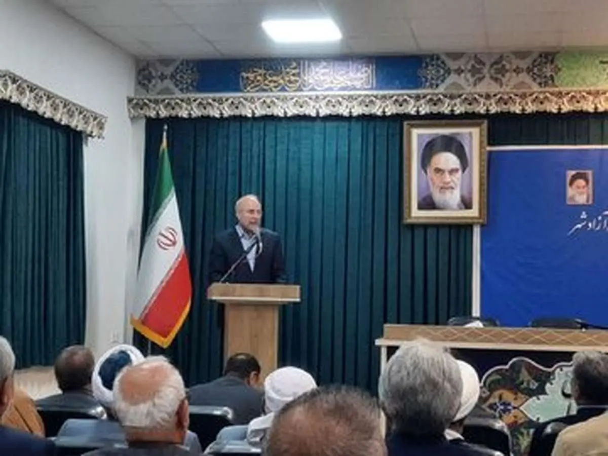 محمد باقر قالیباف: مذاکره غیرمستقیم بخاطر این است که آن قلدر از حرفهایش عقب نشینی کرد