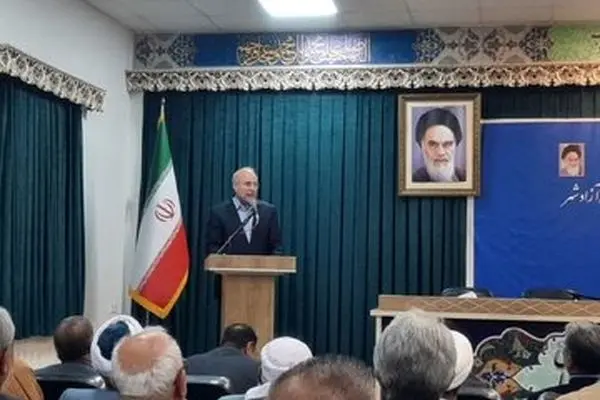 محمد باقر قالیباف: مذاکره غیرمستقیم بخاطر این است که آن قلدر از حرف‌هایش عقب نشینی کرد