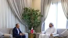پیام مکتوب عراقچی به وزیر خارجه قطر

