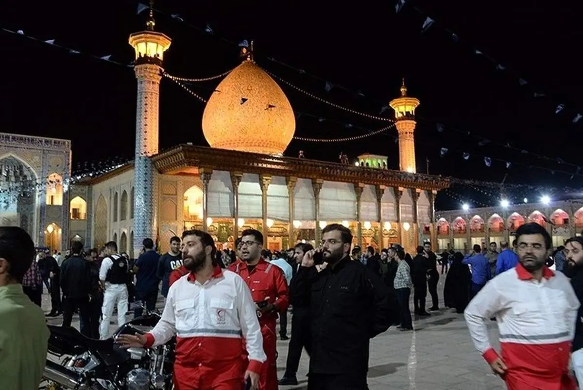 ببینید | صحنهای غمانگیز از مکالمه تلفنی یک زن در حادثه تروریستی شاهچراغ