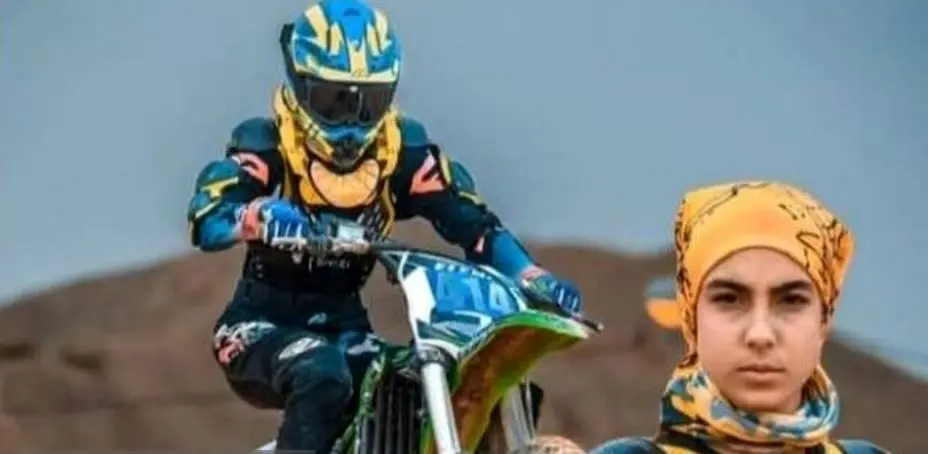 دختر موتورسوار قربانی نقص‌های ایمنی در مسابقات ملی شد