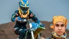 دختر موتورسوار قربانی نقص‌های ایمنی در مسابقات ملی شد