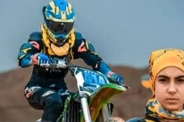 دختر موتورسوار قربانی نقص‌های ایمنی در مسابقات ملی شد