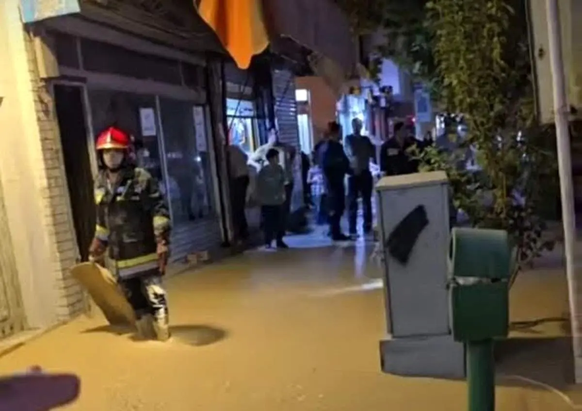 جزییات نشت ماده عجیب در خیابان نشاط اصفهان