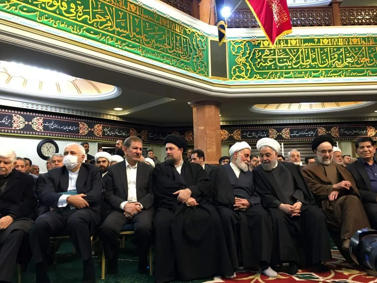 عکس صمیمی محمد خاتمی و حسن روحانی در جماران