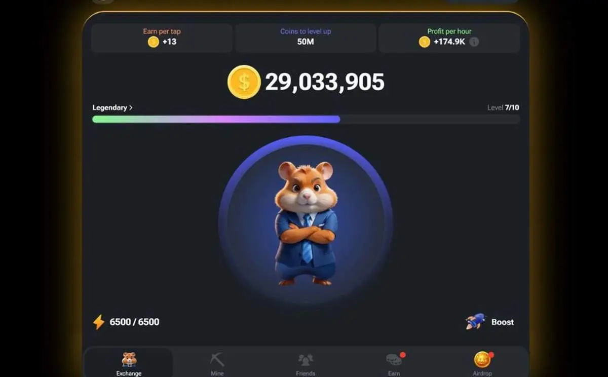 قیمت توکن همستر (Hamster)  مشخص شد/ از این جدول ببینید