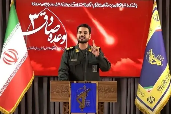 سخنگوی عملیات وعده صادق۳: بر آسمان اسراییل تسلط کامل یافته ایم
