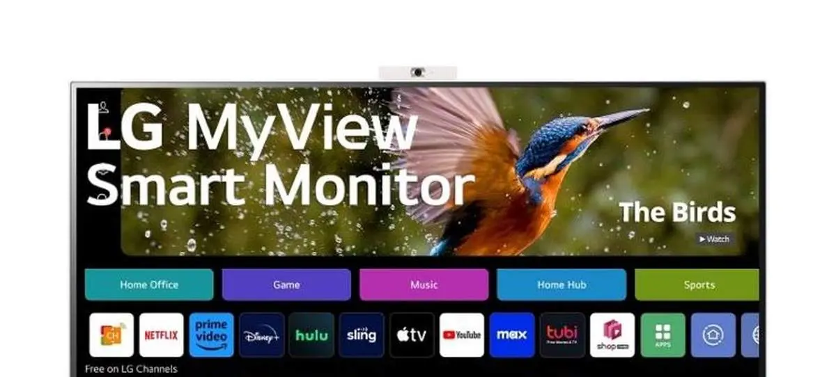 رونمایی از مانیتور هوشمند 4K  MyView ال‌جی در نمایشگاه CES 2024