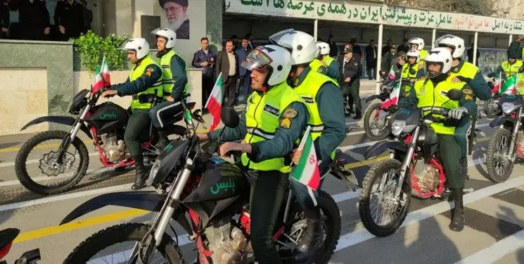  ۱۰۰۰ دستگاه موتورسیکلت به ناوگان پلیس تهران اضافه شدند 