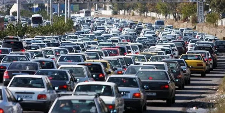  هم اکنون ترافیک سنگینِ آزاد راه تهران-شمال 