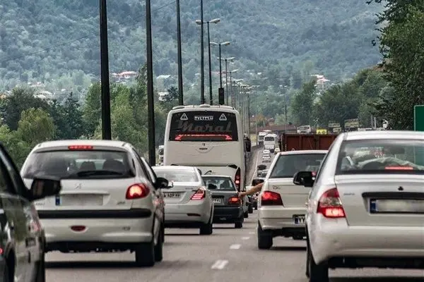 آخرین وضعیت ترافیکی محورهای شمالی/ ترافیک سنگین و پرحجم در این جاده