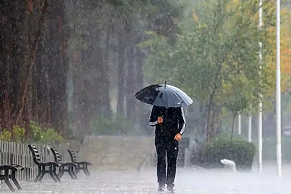 وضعیت بارش باران در 4 روز باقیمانده تعطیلات 