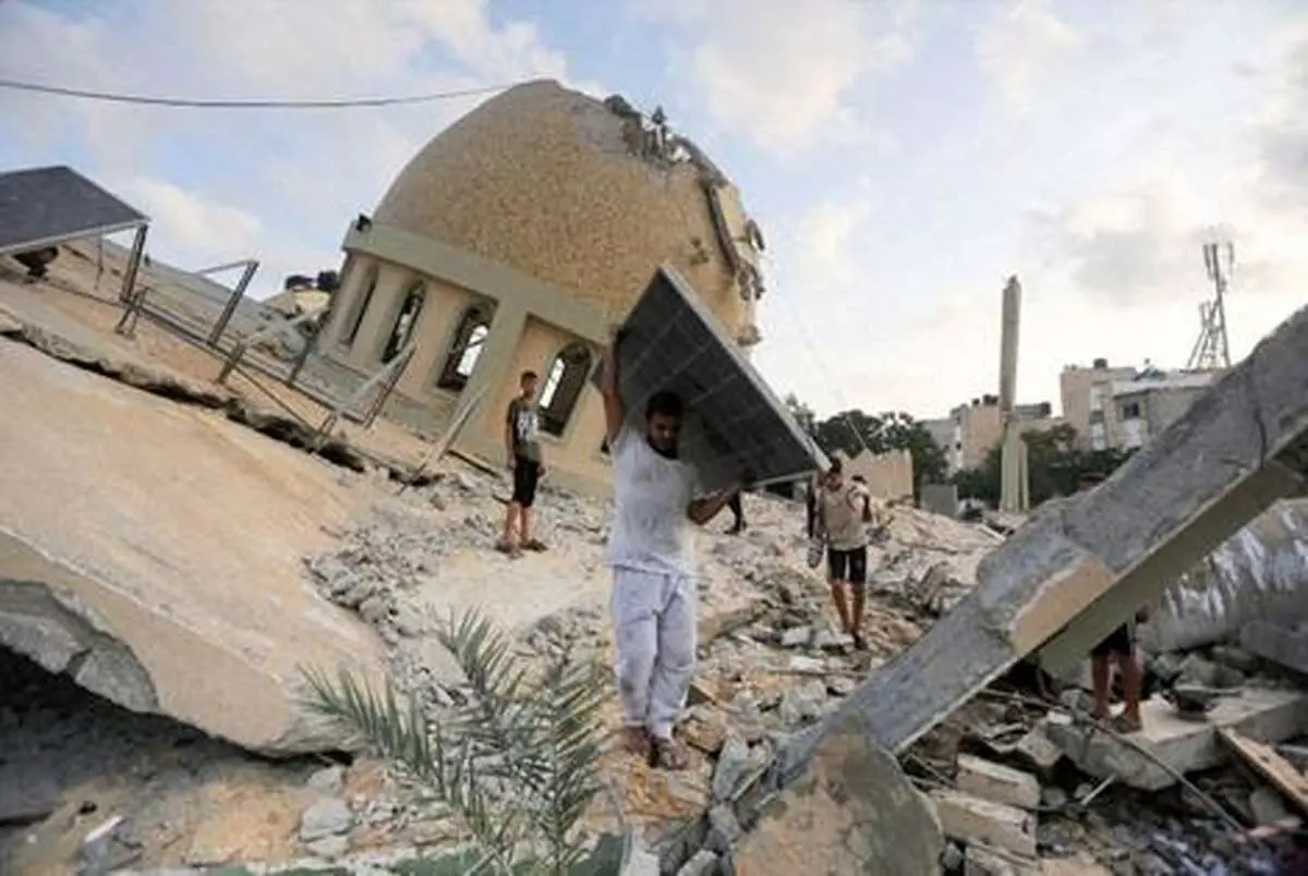 کفن هدیه عربستان به غزه !