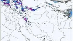 سه‌شنبه ۱۱ آذر آغاز بارش برف شدید در این مناطق/ جدول هواشناسی ۳ روز آینده