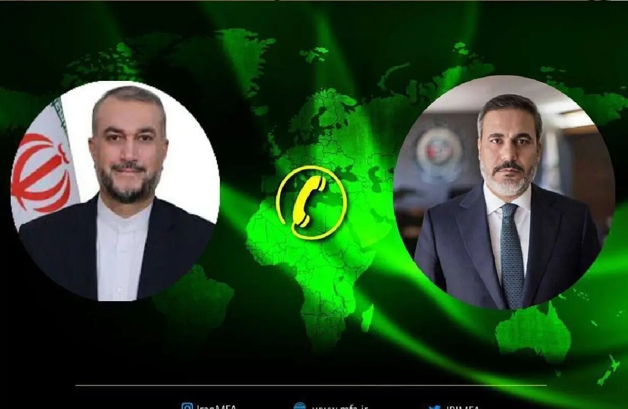 تماس تلفنی شبانه وزرای خارجه ایران و ترکیه