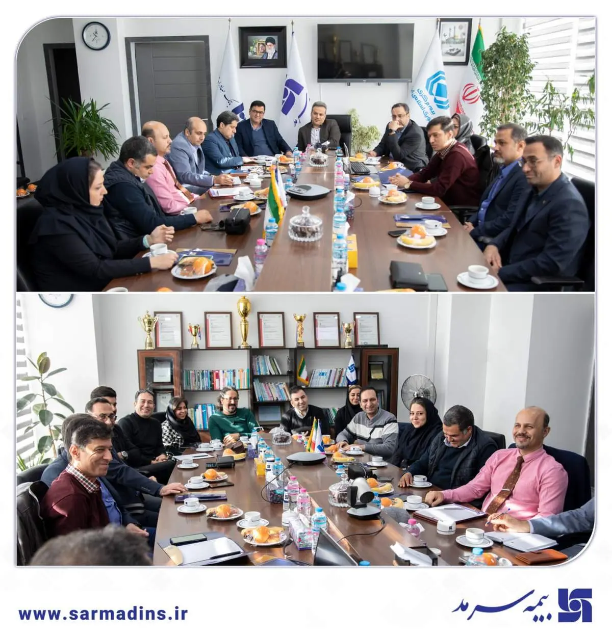 نشست هماندیشی نمایندگان شرکت بیمه سرمد برگزار شد