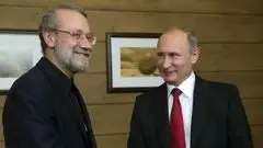 لاریجانی پیام رهبر انقلاب را به پوتین رساند