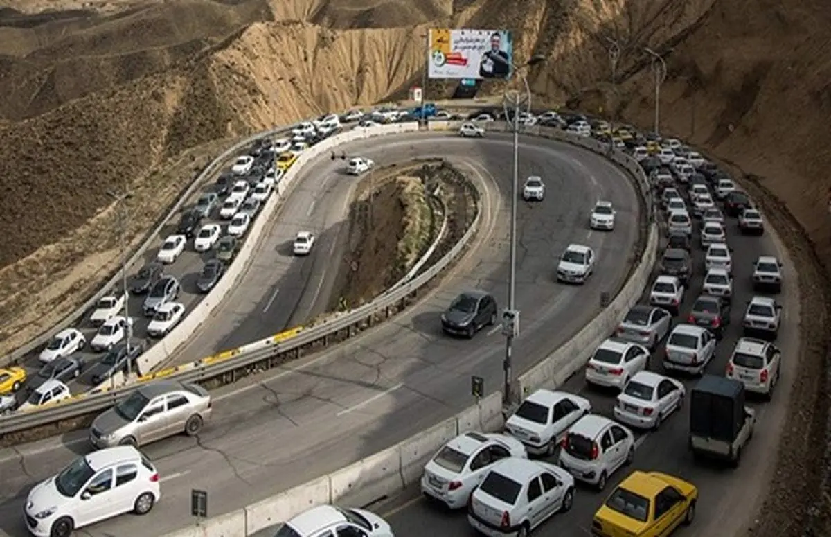 اعلام ساعت ممنوعیت ترددِ جاده چالوس