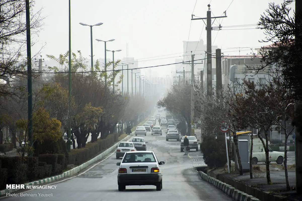 هاله بنفش روی سر تهران، نشانه مازوت سوزی است