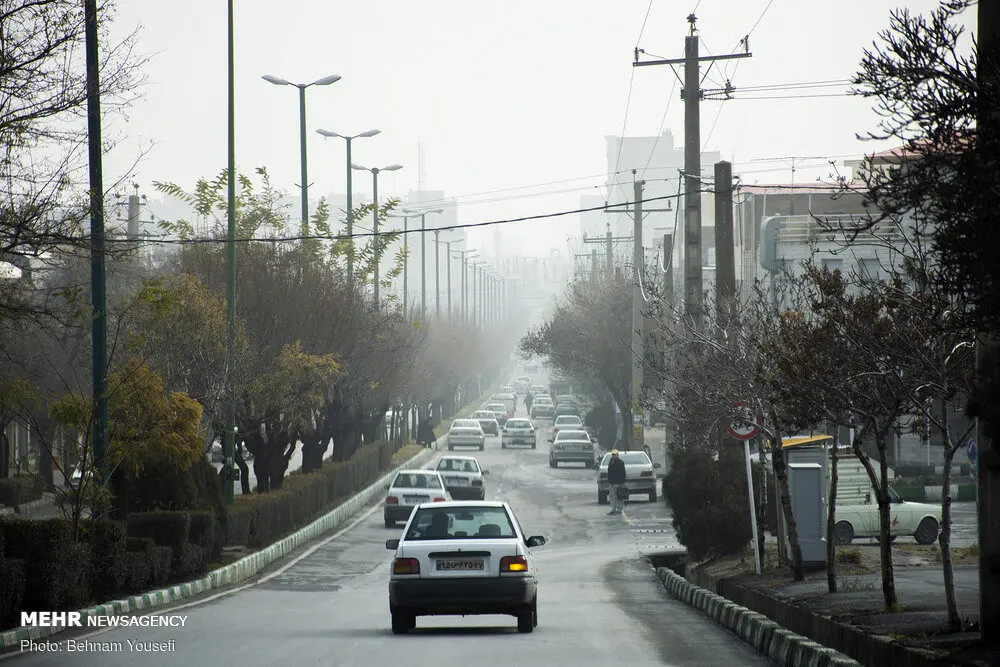  هاله بنفش روی سر تهران، نشانه مازوت سوزی است