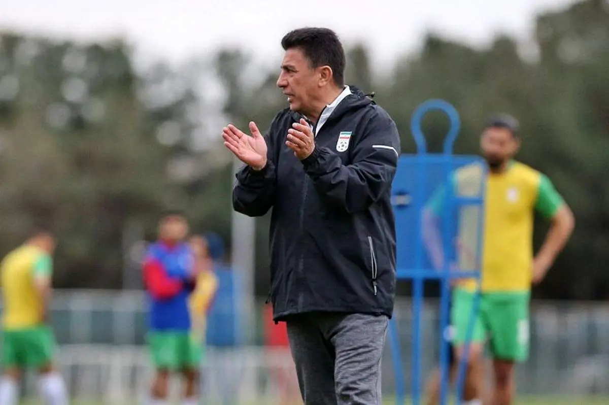 حضور امیر قلعهنویی در اردوی تیم امید