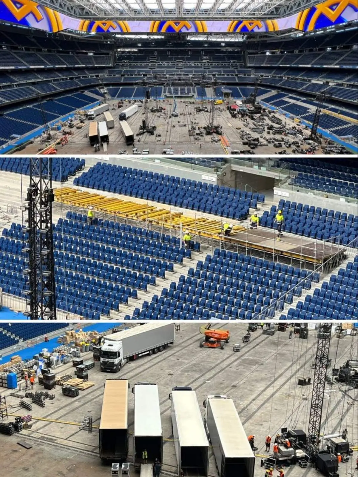 برنابئو به خاطر امباپه زیر و رو شد (عکس)