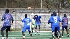  مرجانه گلچین فوتبالیست شد/ عکس

