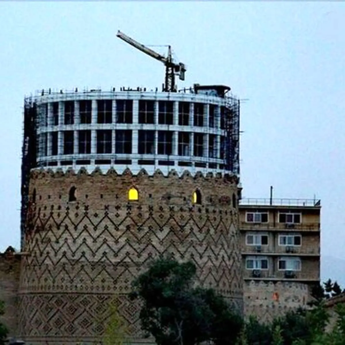 ساخت این هتل در شیراز مانع ثبت جهانی ارگ کریمخان شد