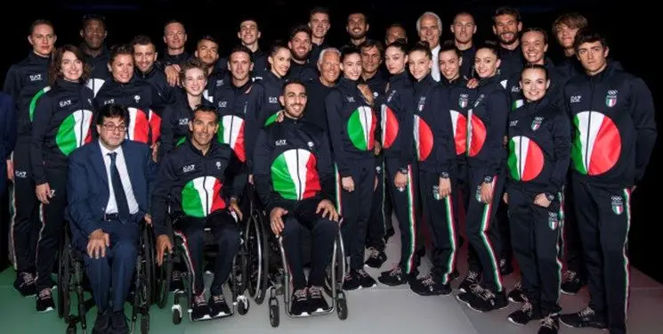 لباس کاروان ایتالیایی برای المپیک پاریس رونمایی شد