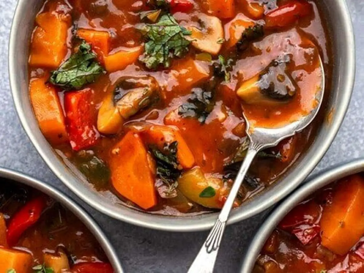 طرز تهیه خورش ایرانی لذیذ بدون گوشت