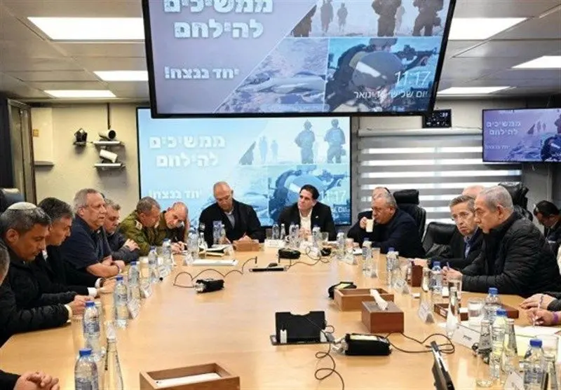 نتانیاهو 2 وزیر کابینه جنگ را توبیخ کرد